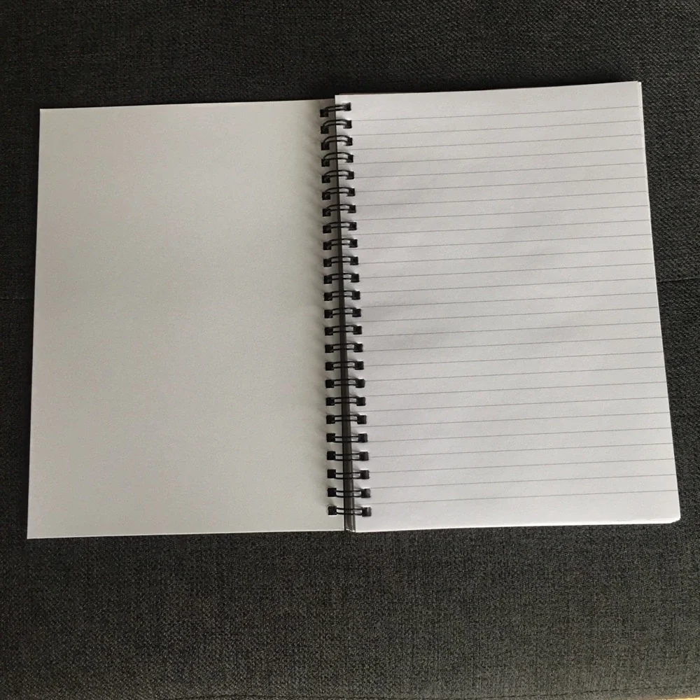 “Karma Is Only A B**** If You Are” Notebook, Journal, White, Green, ~65 pages